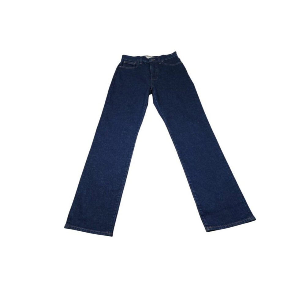 Madewell '90s Straight Jeans Blue Norman Wash Comfort Stretch Women's Size 25 - Picture 2 of 7